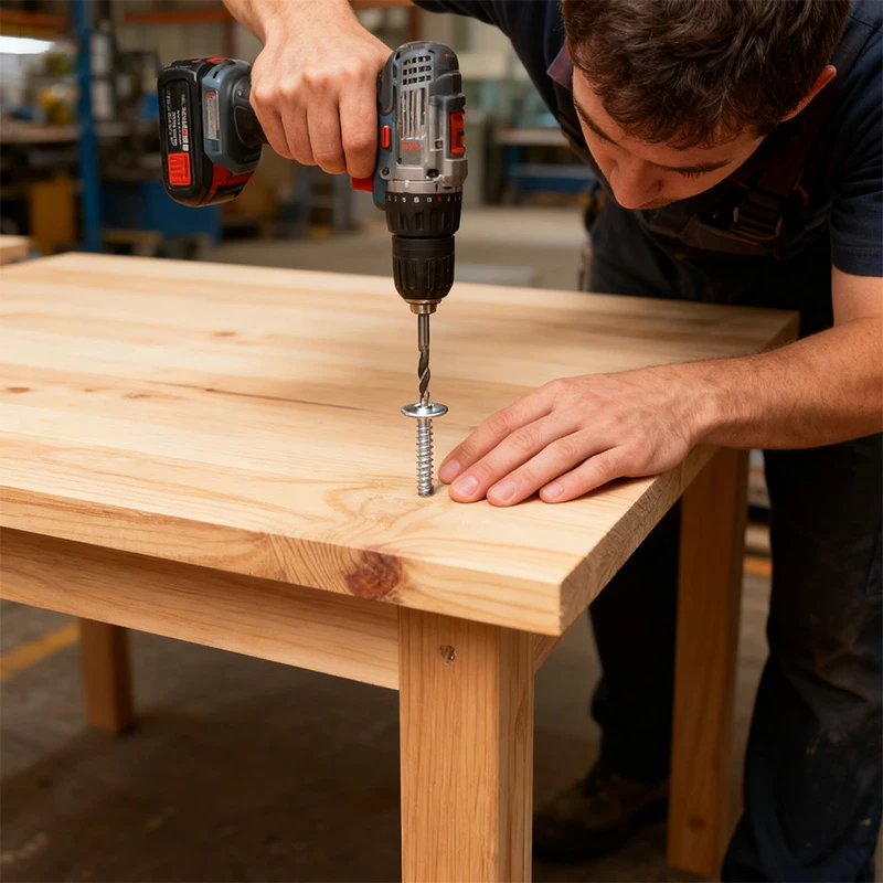 Application Countersunk Chipboard Screws1 Application Countersunk Chipboard Screws1